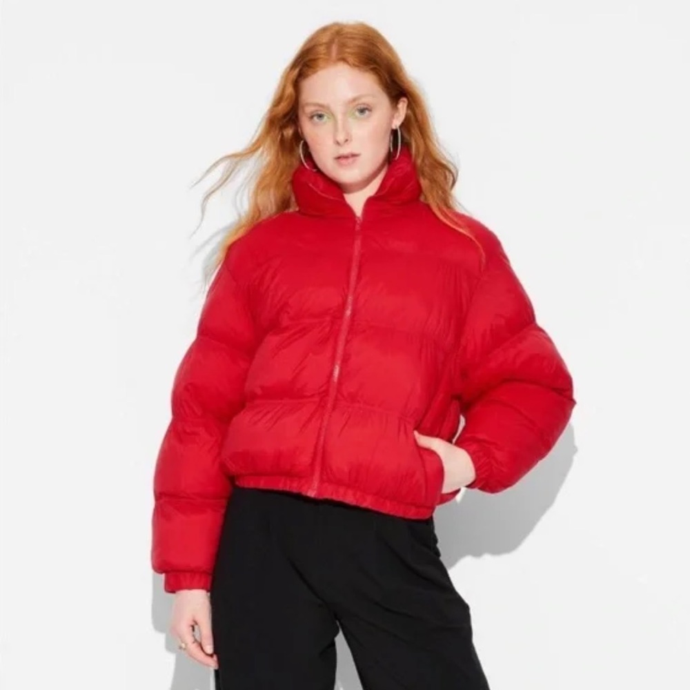 Wild Fable Bright Red Jacket